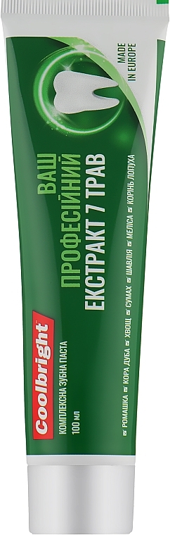 7 Herbs Extract Toothpaste - Coolbright — photo N2