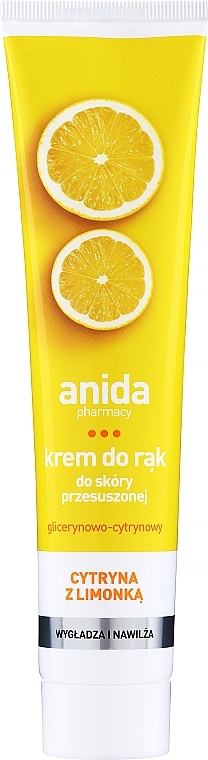 Hand Cream with Lemon - Anida Pharmacy Lemon Hand Cream — photo N1