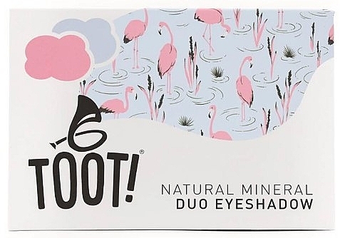 Double Eyeshadow - Toot! Natural Mineral Duo Eyeshadow — photo N3