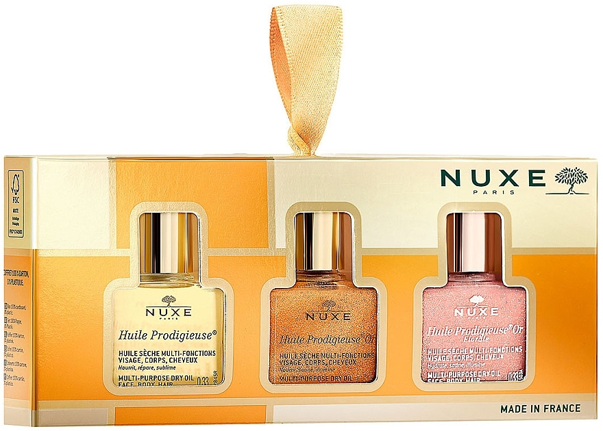 Set - Nuxe Huile Prodigieuse (oil/3x10ml)	 — photo N1