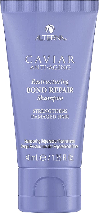 Instant Repair Shampoo - Alterna Caviar Anti-Aging Restructuring Bond Repair Shampoo — photo N4