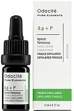 Fragrances, Perfumes, Cosmetics Face Serum Concentrate 'Apricot + Palmarosa' - Odacite Ap+P Fragile Capillaries Booster Apricot + Palmarosa