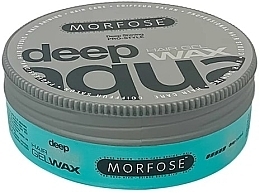 Hair Gel Wax - Morfose Deep Aqua Gel Wax — photo N1