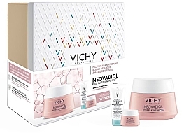 Fragrances, Perfumes, Cosmetics Set - Vichy Neovadiol Rose Platinum Night Xmas 2021 (night/cr/50ml + micellar/water/100ml + day/cr/15ml)