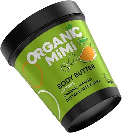 Mango & Coffee Lifting Body Butter - Organic Mimi Body Butter Lifting Mango & Coffee — photo N1