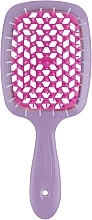 Fragrances, Perfumes, Cosmetics Hair Brush 86SP226 LIF, fuchsia and pink - Janeke Superbrush