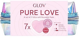 Set - Glov Pure Love Set (f/pads/7szt + bag/1szt) — photo N1
