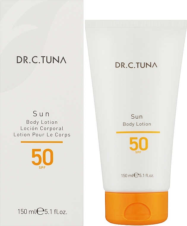 Sunscreen Lotion - Farmasi Dr. C. Tuna Face & Body Sun Lotion SPF50 — photo N2