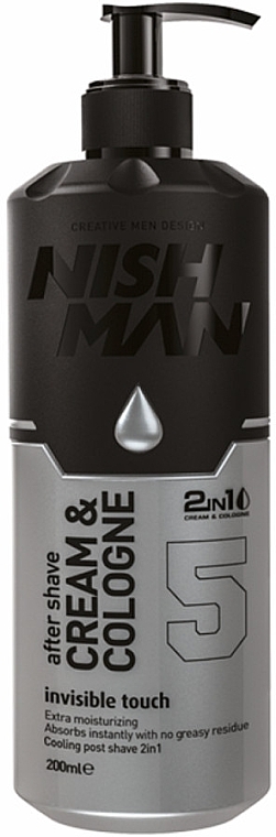 After Shave Cream & Cologne - Nishman After Shave Invisible Touch No.5 — photo N5