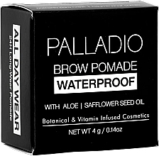 Fragrances, Perfumes, Cosmetics Waterproof Brow Pomade - Palladio Brow Pomade Waterproof