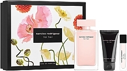 Fragrances, Perfumes, Cosmetics Narciso Rodriguez For Her - Set (edp/100ml + edp/mini/10ml + b/lot/50ml)