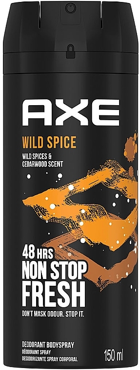 Antiperspirant Spray - Axe Wild Spice Body Spray — photo N1