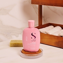 Sulfate-Free Nourishing Shampoo - Alfaparf Semi Di Lino Nutritive Low Shampoo — photo N5