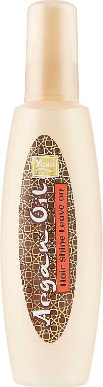 Repairing Argan Oil Hair Cream - Yoko Argan Oil Hair Shine Leave On — photo N2