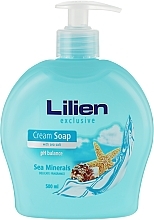 Fragrances, Perfumes, Cosmetics Liquid Sea Mineral Cream Soap - Lilien Sea Minerals Cream Soap