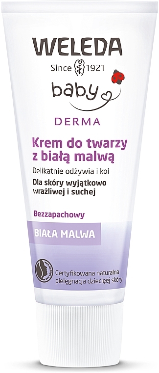 Althaea Face Cream for Hypersensitive Skin - Weleda Weisse Malve Gesichtscreme — photo N1