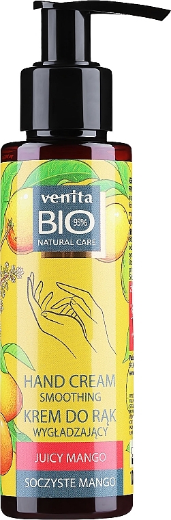 Mango Hand Cream - Venita Bio Natural Care Smoothing Hand Cream — photo N1