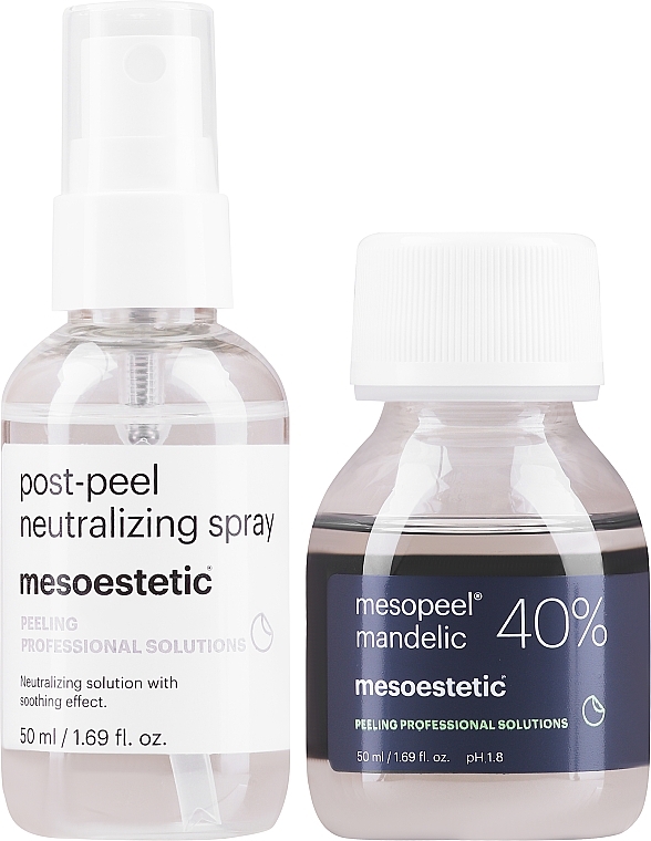 Set 'Mandelic Peeling 40%' - Mesoestetic Mesopeel Mandelic Peel 40% — photo N2