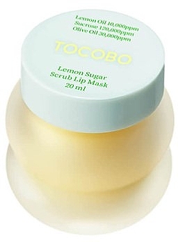 Lemon Sugar Lip Scrub Mask - Tocobo Lemon Sugar Scrub Lip Mask — photo N1