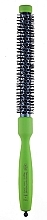 Fragrances, Perfumes, Cosmetics Wooden Hair Brush with d26mm Rubber Varnish, green - 3ME Maestri