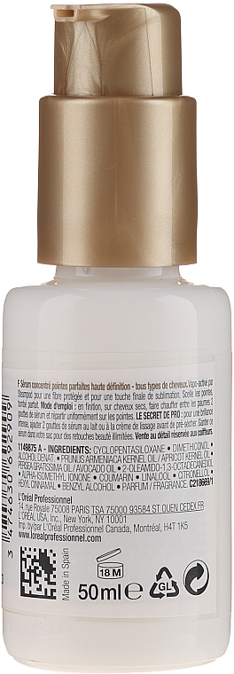 Damaged Hair Serum - L'Oreal Professionnel Steampod Protecting Concentrate Beautifying Ends — photo N5