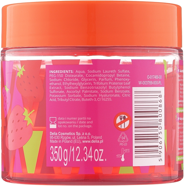 Strawberry Shower Jelly - Delia Dairy Fun Strawberry Field — photo N5