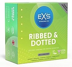 Fragrances, Perfumes, Cosmetics Ribbed & Dotted Condoms - EXS Ribbed & Dotted Condoms