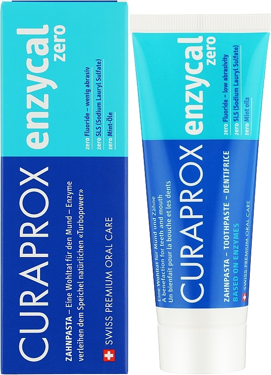 Enzymatic Toothpaste Enzycal Zero - Curaprox — photo N2