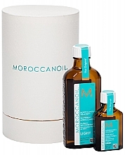 Fragrances, Perfumes, Cosmetics Set - MoroccanOil Home & Travel Duo Light (h/but/100ml + 25ml)