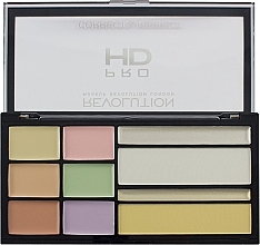 Correcting Palette - Makeup Revolution HD Correct and Perfect Palette — photo N1