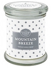 Fragrances, Perfumes, Cosmetics Scented Candle in Glass Jar - The Country Candle Company Superstars Mountain Breeze Candle