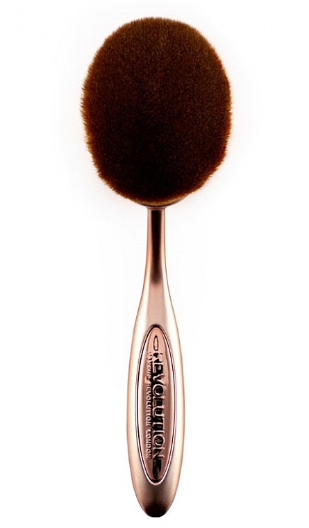 Large Makeup Brush - Makeup Revolution Precision Pro Brush Large Oval Face — photo N2