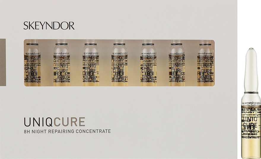 Night Repairing Concentrate #7 - Skeyndor Uniqcure 8H Night Repairing Concentrate — photo N1