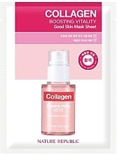 Fragrances, Perfumes, Cosmetics Collagen Sheet Mask - Nature Republic Good Skin Collagen Mask Sheet