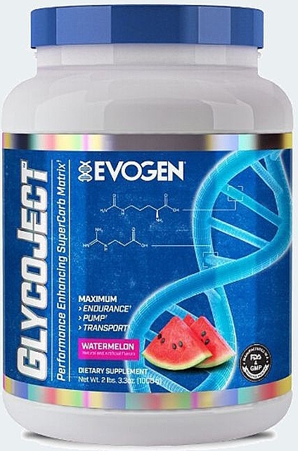 Dietary Supplement Powder with Watermelon Flavor - Evogen GlycoJect Watermelon — photo N4