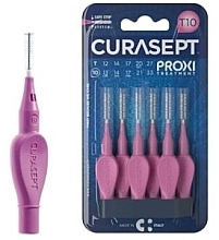 Interdental Brushes 1.0 mm, 6 pcs., fuchsia - Curaprox Curasept Proxi Treatment T10 Fuxia — photo N1