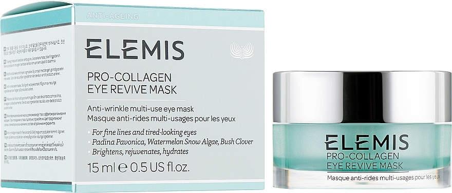 Anti-Wrinkle Eye Cream Mask - Elemis Pro-Collagen Eye Revive Mask — photo N1