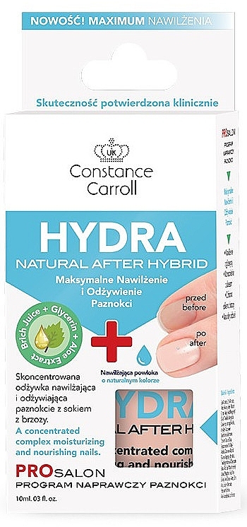 Nail Conditioner - Constance Carroll Nail Care Hydra Natural After Hybrid — photo N1