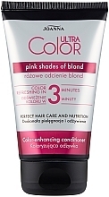 Tinted Hair Conditioner - Joanna Ultra Color System Pink Shades Of Blond — photo N2