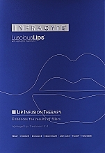 Fragrances, Perfumes, Cosmetics Hydrogel Lip Mask - Infracyte Luscious Lips Anti-Aging Lip Treatment