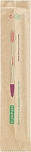 Fragrances, Perfumes, Cosmetics Kids Bamboo Toothbrush, AS05, soft, purple - Kumpan Bamboo Soft Toothbrush For Children Purple