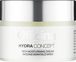 Intensive Moisturizing Face Cream - Helia-D Officina Hydra Concept Rich Moisturising Cream — photo N8