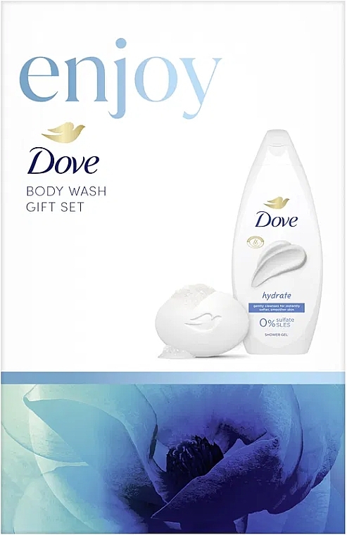 Set - Dove Enjoy Body Wash Gift Set (soap/90g + sh/gel/250ml)	 — photo N1