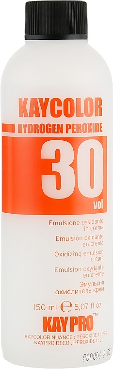 Developer Oxydant 30VOL - KayPro KayColor Hydrogen Peroxide — photo N1