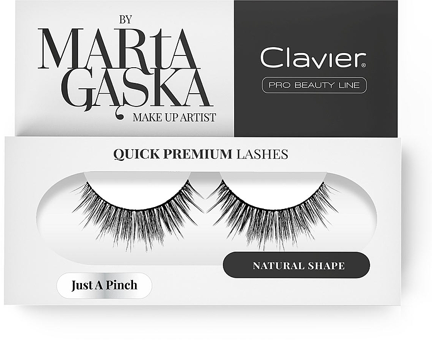 Flase Lashes - Clavier Quick Premium Lashes Just A Pinch 811 — photo N1
