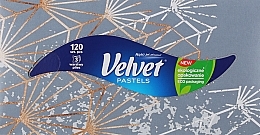 Fragrances, Perfumes, Cosmetics Velvet Harmony Tissues, 3-layer, 120 pcs, grey pack - Velvet