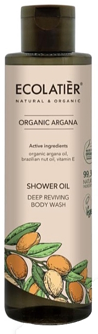 Deep Repair Shower Oil - Ecolatier Organic Argana Shower Oil — photo N1
