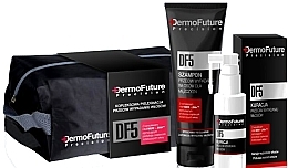 Fragrances, Perfumes, Cosmetics Set - DermoFuture Precision DF5 (shm/200ml + ser/30ml + bag)