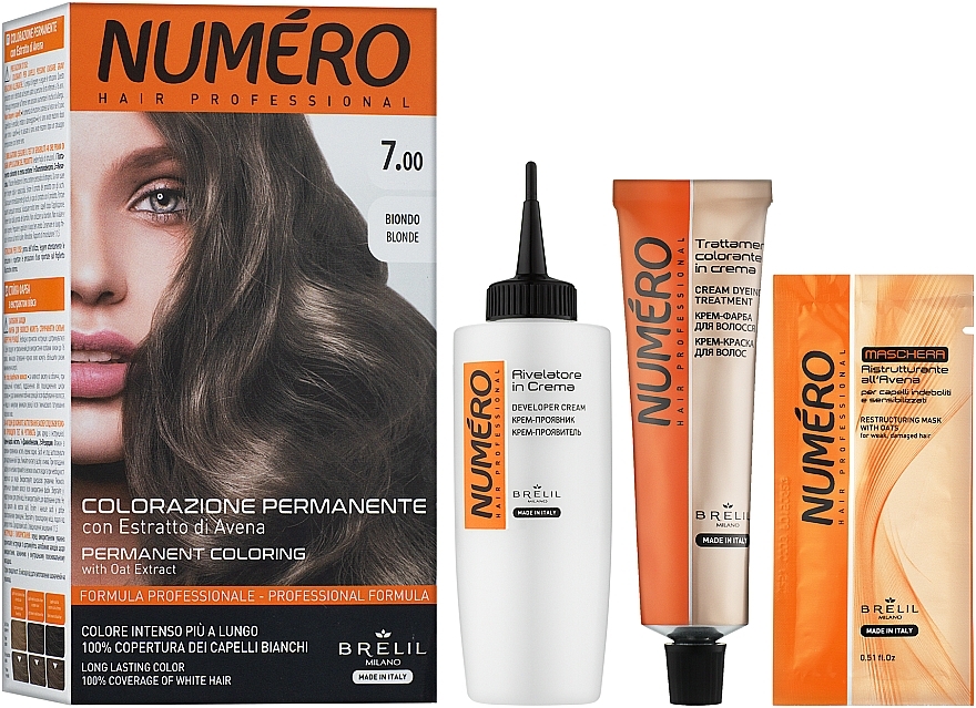 Hair Color - Brelil Numero Permanent Coloring — photo N2