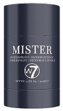 Fragrances, Perfumes, Cosmetics Deodorant Antiperspirant Stick - W7 Mister Antiperspirant Deodorant Stick